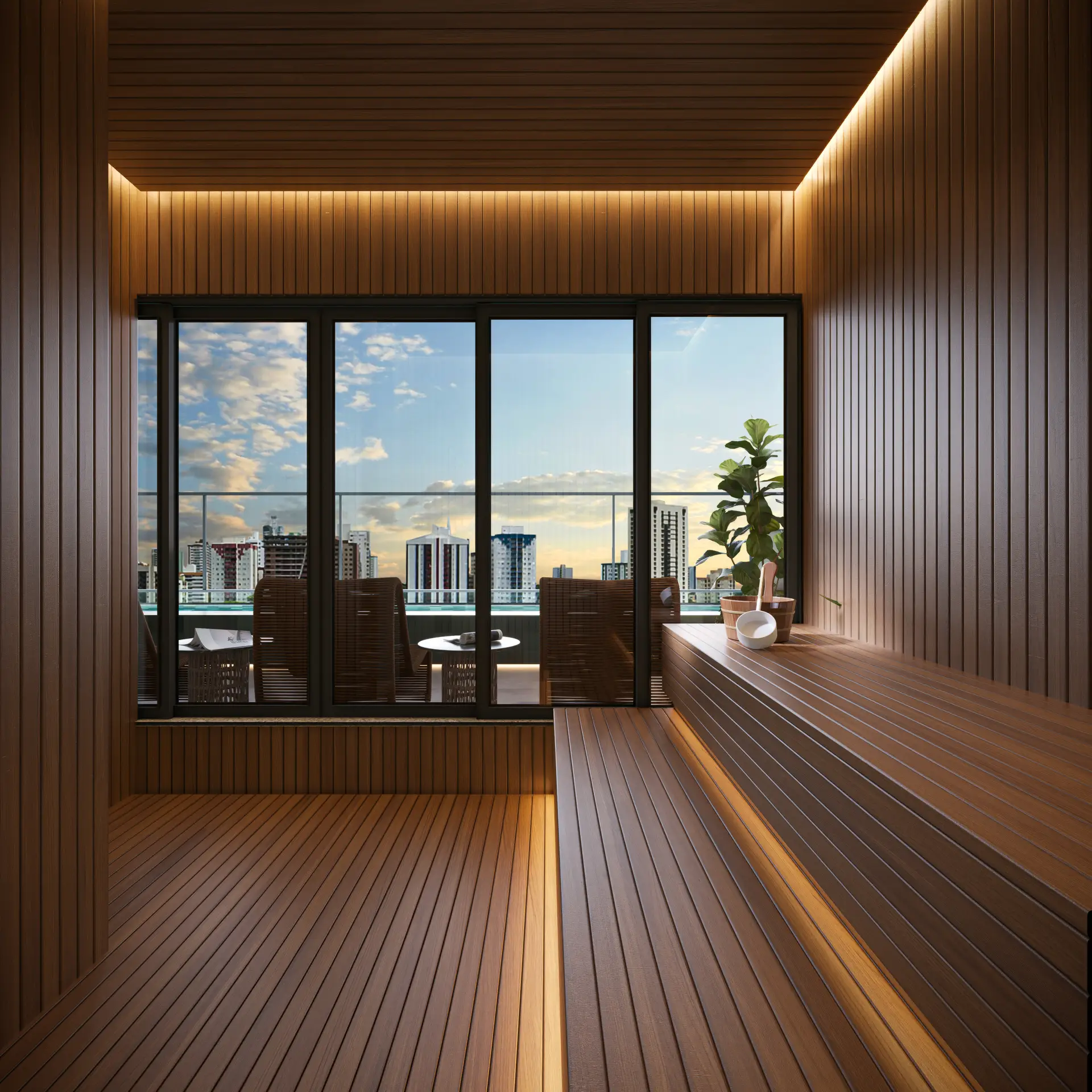 Sauna Panorâmica